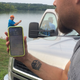 Jeff’s phone still worked!